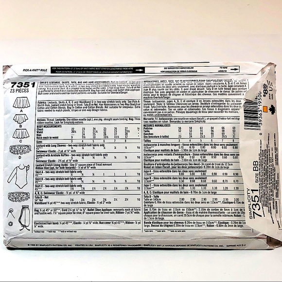 New uncut Simplicity & McCall’s sewing patterns - Picture 3 of 8